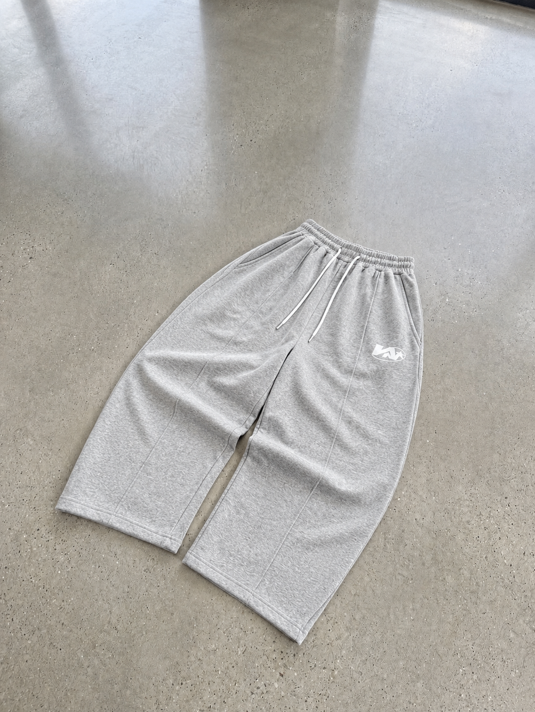 GREY BALLOON FIT JOGGERS