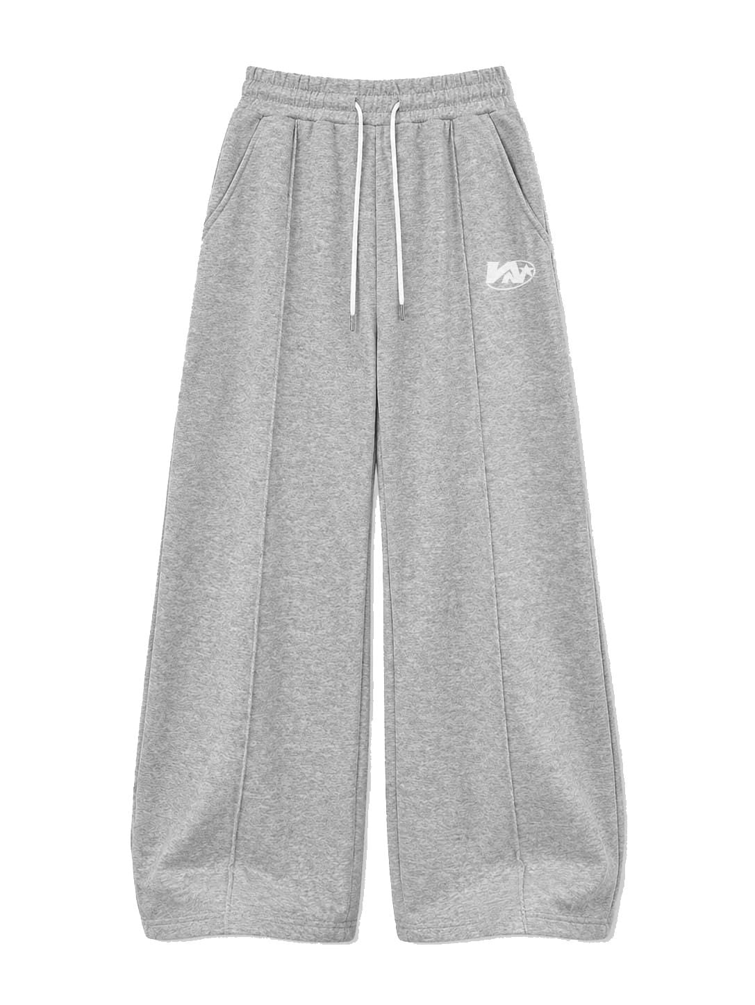 GREY BALLOON FIT JOGGERS