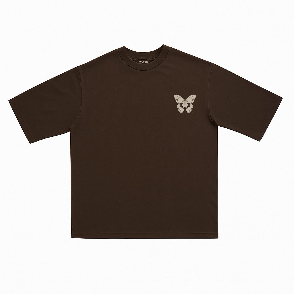 BROWN AS WE HEAL OVERSIZED TEE